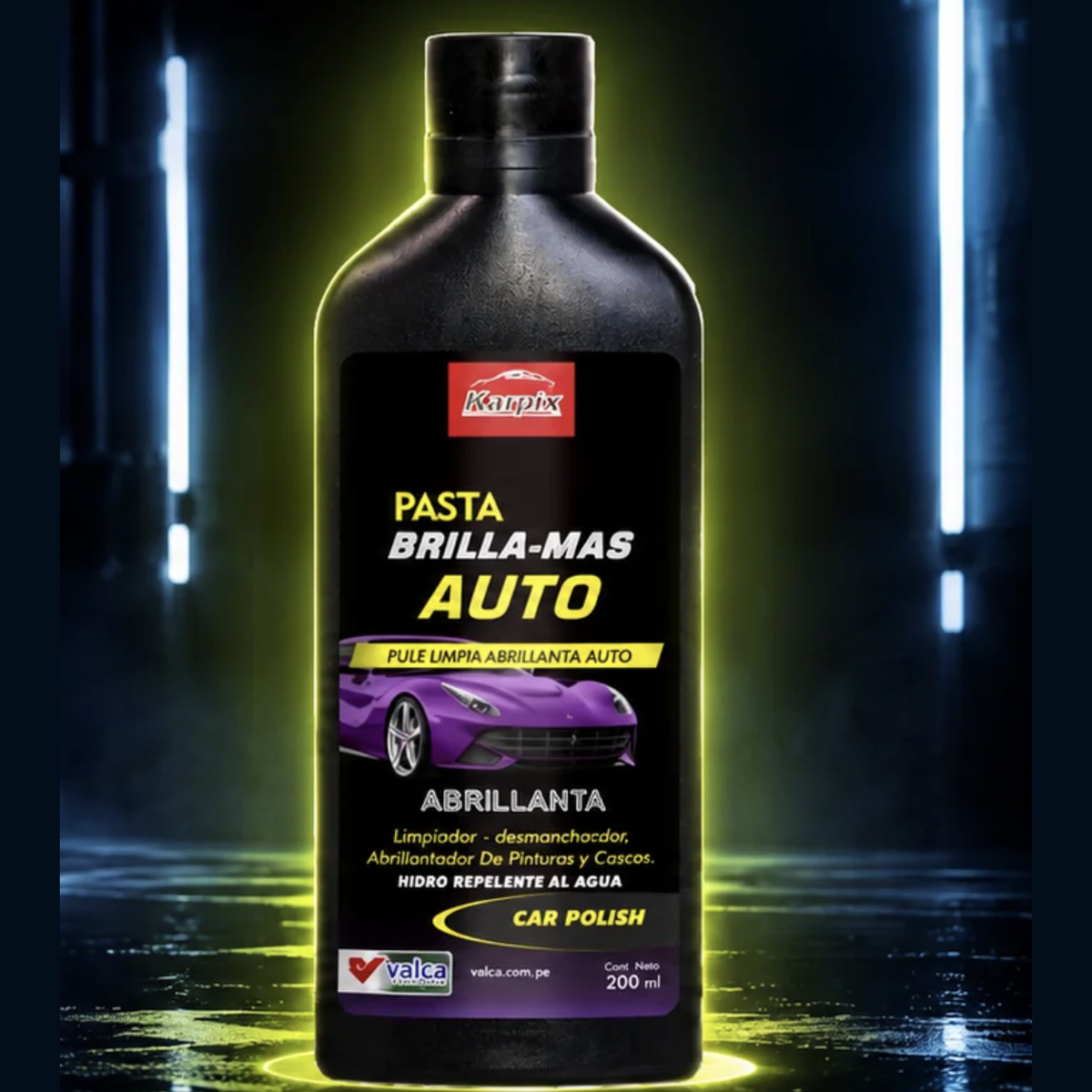 Nyxor Shine — Pasta Pulidora y Abrillantadora Auto 200ml